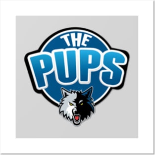 The Pups Of Timberwolves Posters and Art